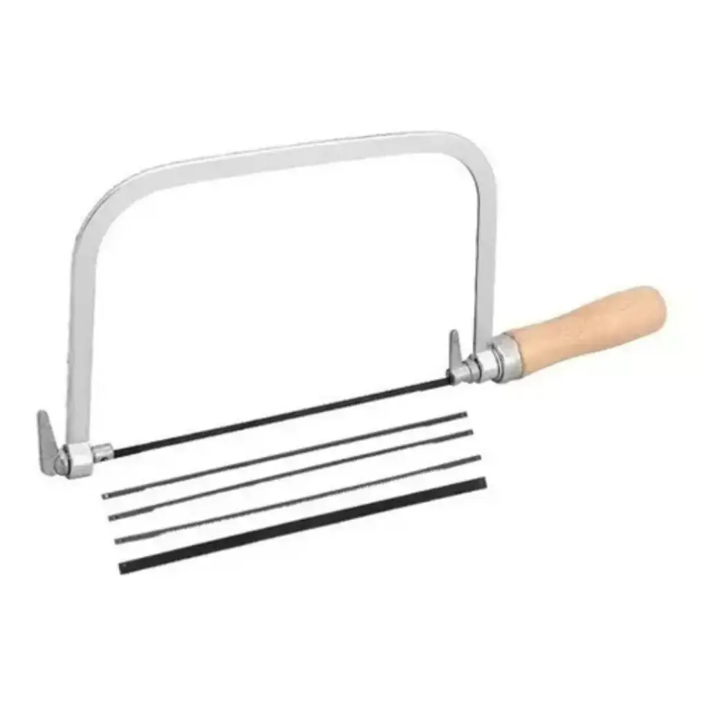Arco Para Calar, Incluye 5 Seguetas, Mango Madera, Lion Tools [L2341]
