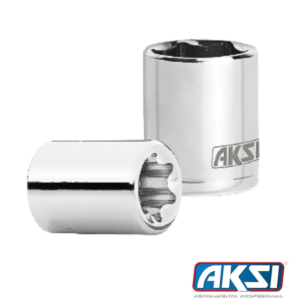 Dado Estandar 7/8" 6 puntas, Cuadro 3/8", Aksi [131111]