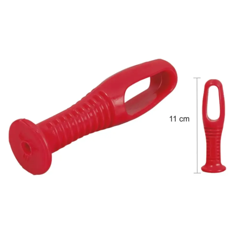 Mango Rojo Plástico Para Lima, Entrada 5 mm, Bellota [3008056]