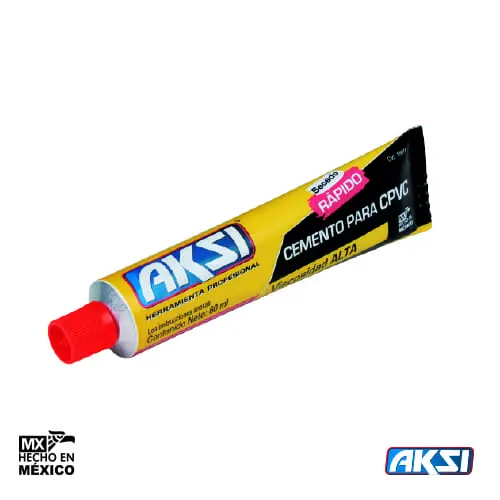 Pegamento CPVC, 50 ml, Aksi [109911]