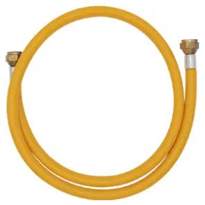 Manguera Para Gas 3/8" x 5 m, Amarilla PVC, CNX [MGLA10X500]