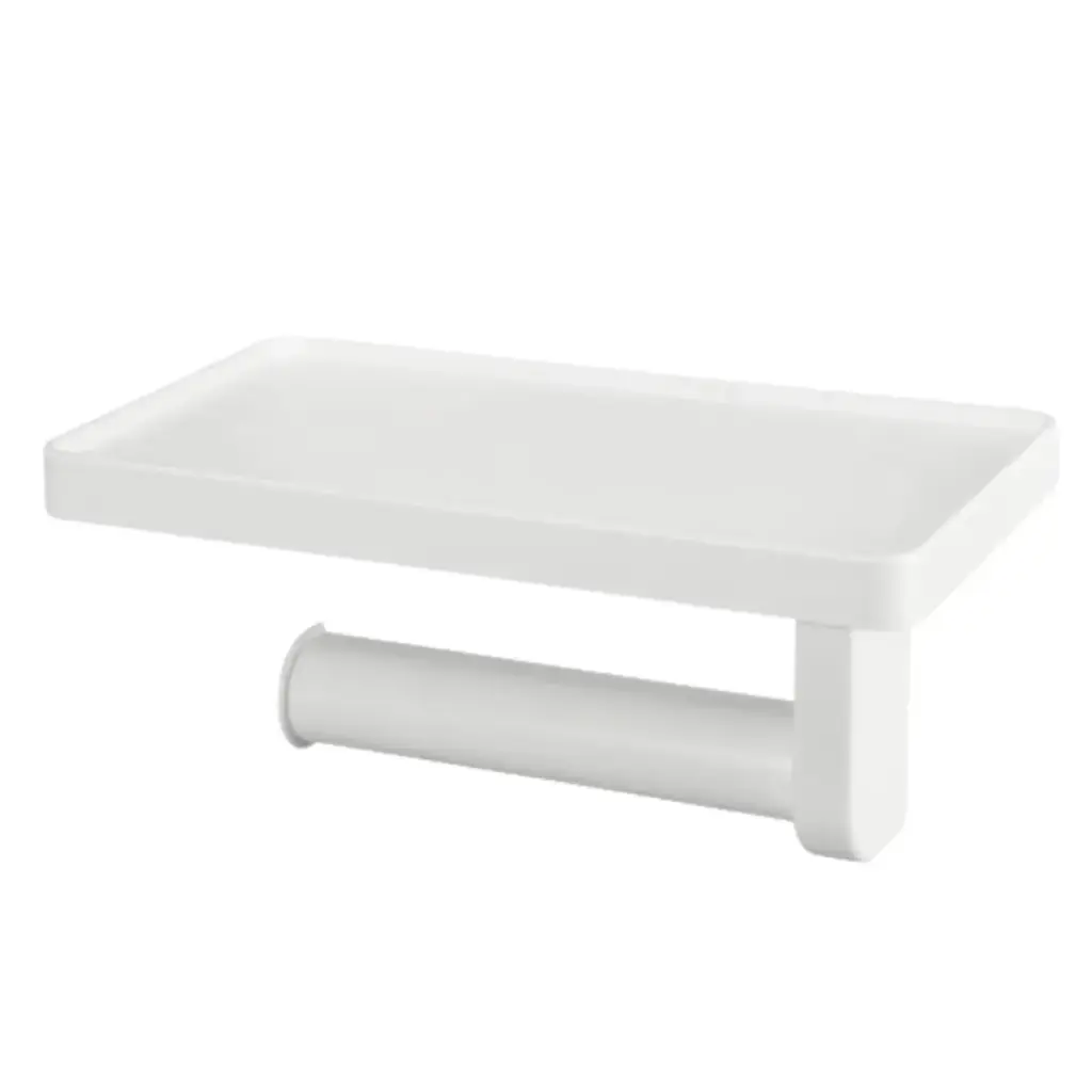 Porta Rollo Plástico Con Soporte Para Celular, Lion Tools [L3267]
