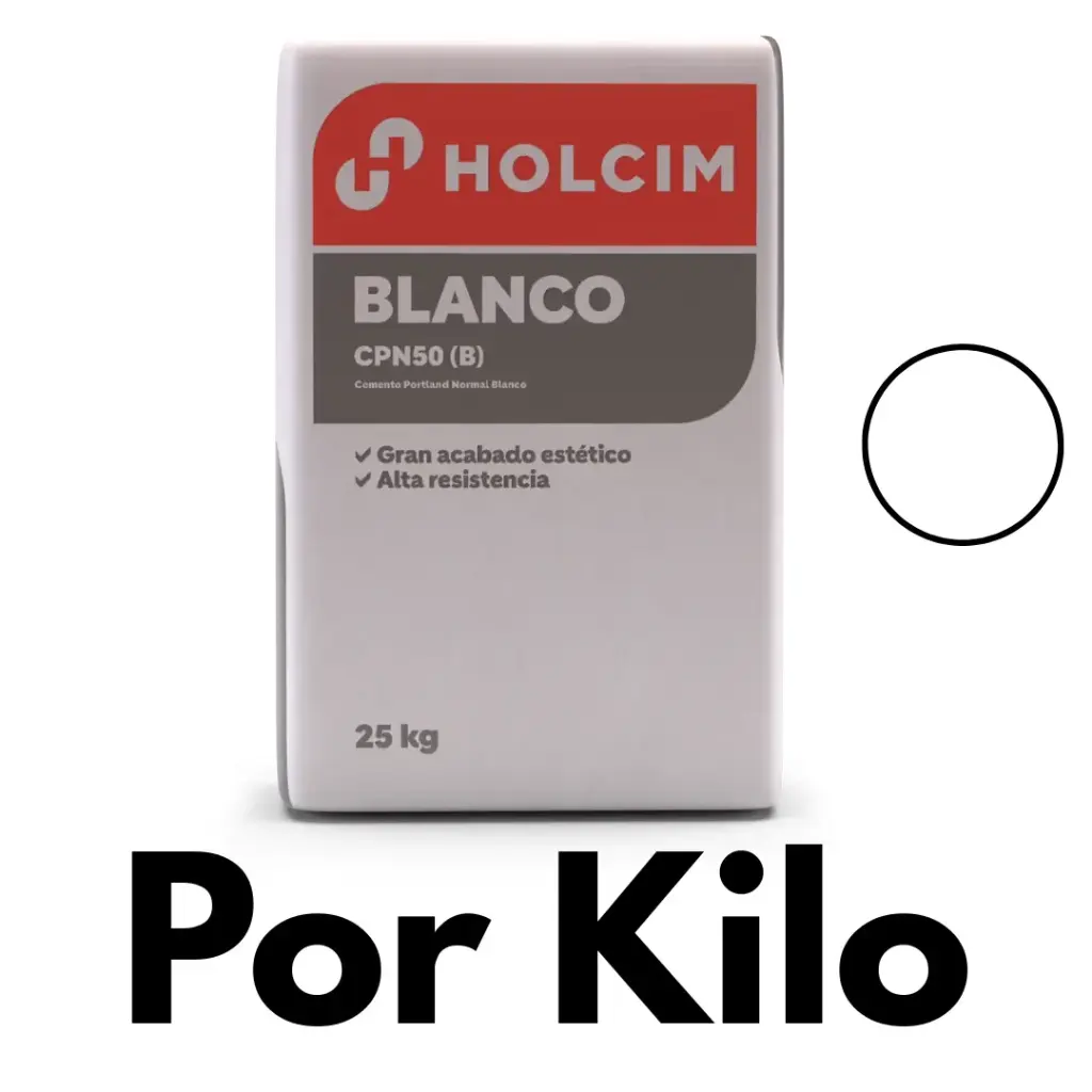 Cemento Blanco, Por Kilogramo, Holcim [K5009]