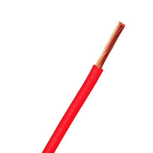 [399352] Cable De Cobre #8, Rojo, Por Metro, IUSA [399352]