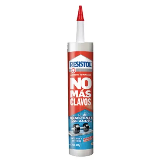 [7501199409443] Pegamento De Montaje No Más Clavos, Resistente Al Agua, 450 g, Resistol [7501199409443]