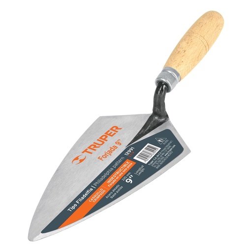 [12991] Cuchara Para Albañil 9", Forjada, Tipo Filadelfia, Truper [12991]
