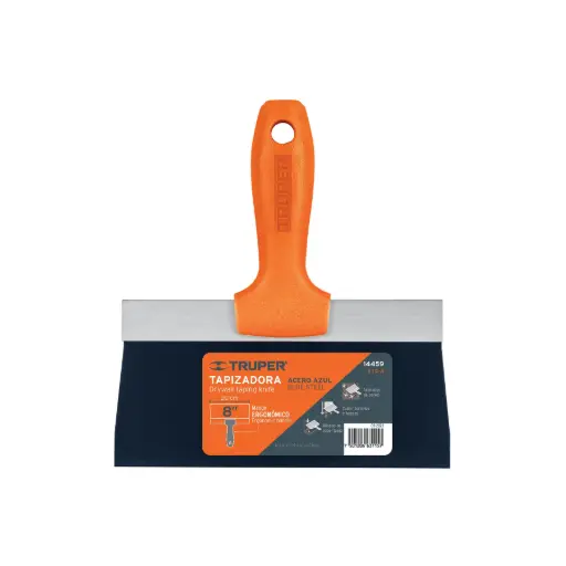 [14459] Espátula Tapizadora 8" (20 cm), Acero Al Medio Carbono, Truper o Lion Tools [14459 & L7394]🆎