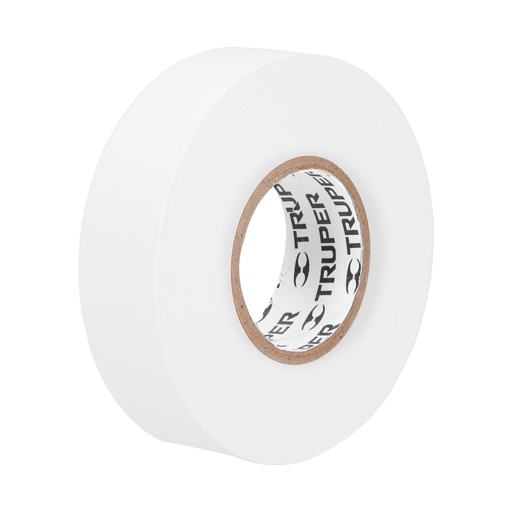 [12506] Cinta Aislar Blanca De 18 m, Truper [12506]