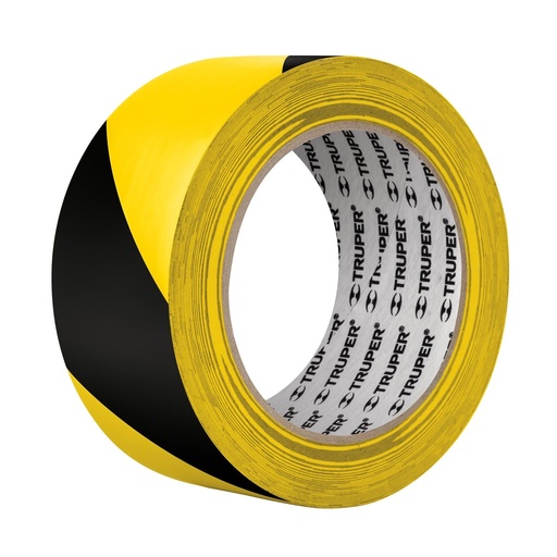 [12597] Cinta Delimitadora Rollo De 33 m, Amarilla / Negro, Truper [12597]