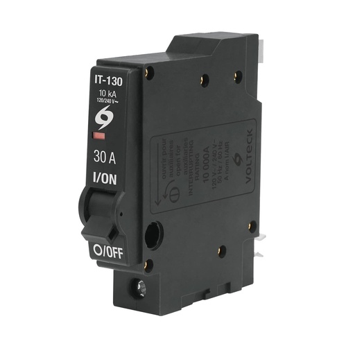 [46702] Interruptor Termomagnético 30 A, 1 Polo, Volteck [46702]