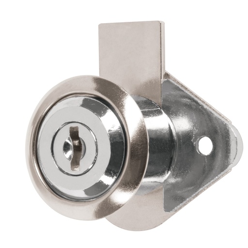 [23506] Cerradura Para Mueble, Modelo 21, Cromado, Hermex Basic [23506]