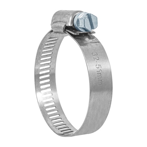 [44240] Abrazadera Sin Fin Reforzada #28, 1 1/2 - 2 1/4" (38 - 57 mm), Por Pieza, Fiero [44240]