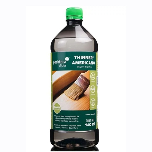 [37905] Thinner Americano 960ml, Pochteca [37905]