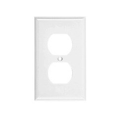 [E02132W] Placa Duplex De ABS, Standard, Blanco, Eagle [E02132W]