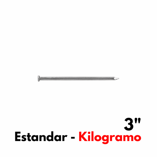 [44154] Clavo Estándar Para Madera 3", Por Kilogramo [44154]