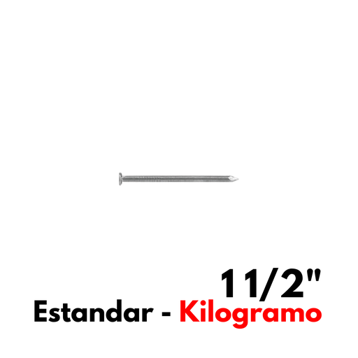 [44151] Clavo Estándar Para Madera 1 1/2, Por Kilogramo [44151]