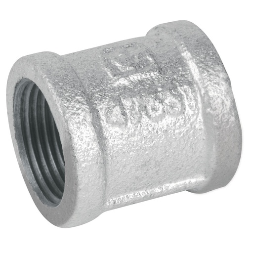 [47551] Cople Reforzado Galvanizado 3/4" (19 mm), Foset [47551]