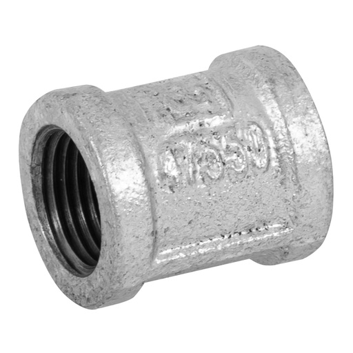 [47550] Cople Reforzado Galvanizado 1/2" (13 mm), Foset [47550]
