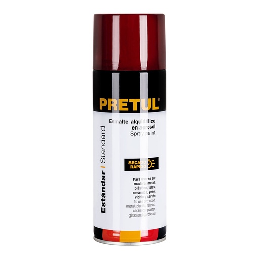 [27173] Esmalte En Aerosol, Rojo, 400 ml, Pretul [27173]