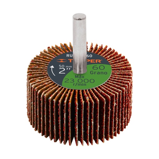 [13037] Broca Lija/Rueda Flap De 2", Grano 60, Truper [13037]