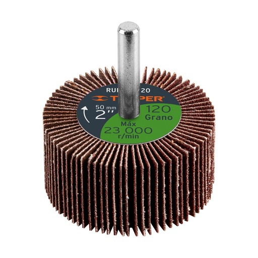 [13039] Broca Lija/Rueda Flap De 2", Grano 120, Truper [13039]