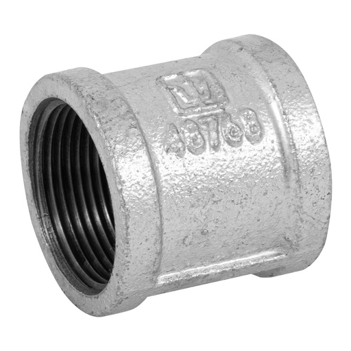 [48768] Cople Reforzado Galvanizado 1 1/4" (32 mm), Foset [48768]