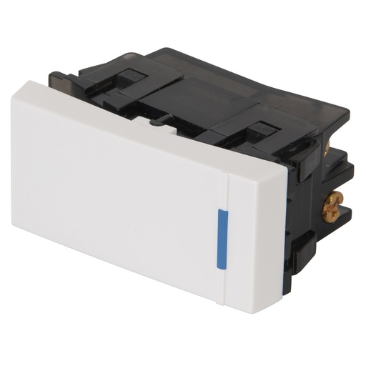 [47048] Interruptor De 3 Vías, 1 Módulo, Blanco, Línea Española, Volteck [47048]