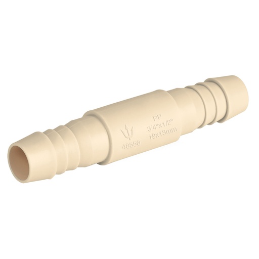 [48556] Cople Reducción de Inserción, 3/4" a 1/2" (13 a 19 mm), Foset [48556]