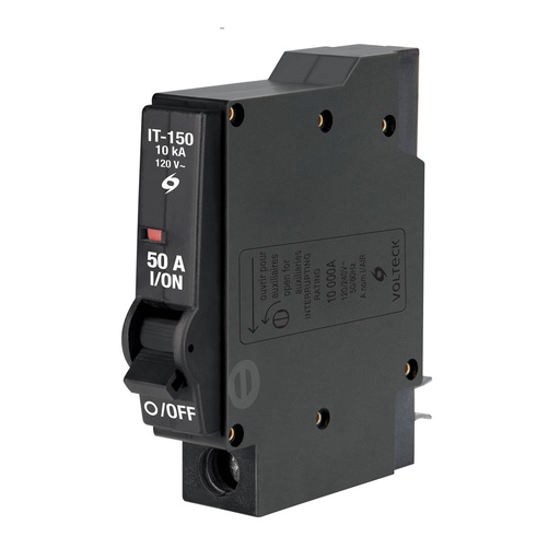 [47510] Interruptor Termomagnético 50 A, 1 Polo, Volteck [47510]