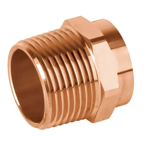 [47626] Cre/Conector Macho 3/4" (19 mm)De Cobre [47626]