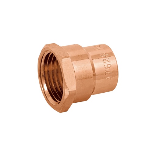 [47628] Cri/Conector Hembra 1/2" (13 mm) De Cobre [47628]