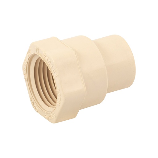[CH12CPVC] Cri/Conector Hembra 1/2" (13 mm) De CPVC [CH12CPVC]