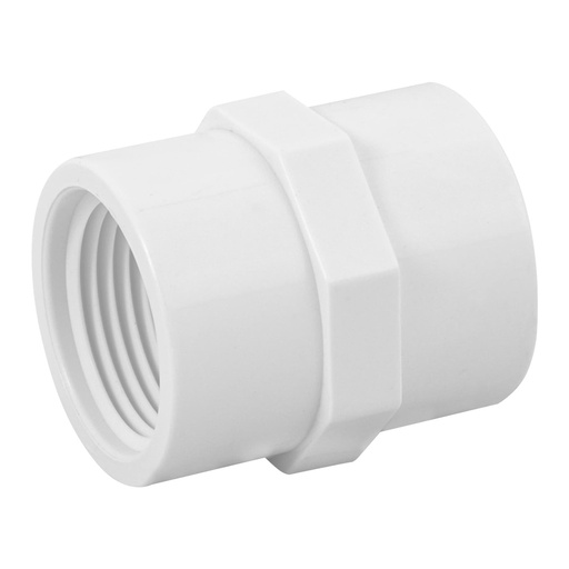 [CH34PVCH] Cri/Conector Hembra 3/4" (19 mm) De PVC Hidráulico [CH34PVCH]