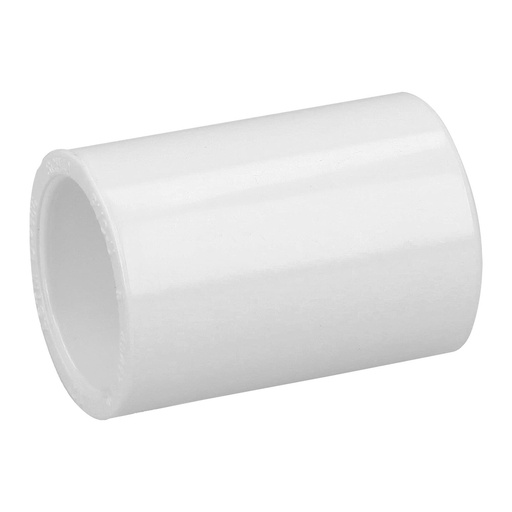 [CO12PVCH] Cople 1/2" (13 mm) De PVC Hidráulico [CO12PVCH]
