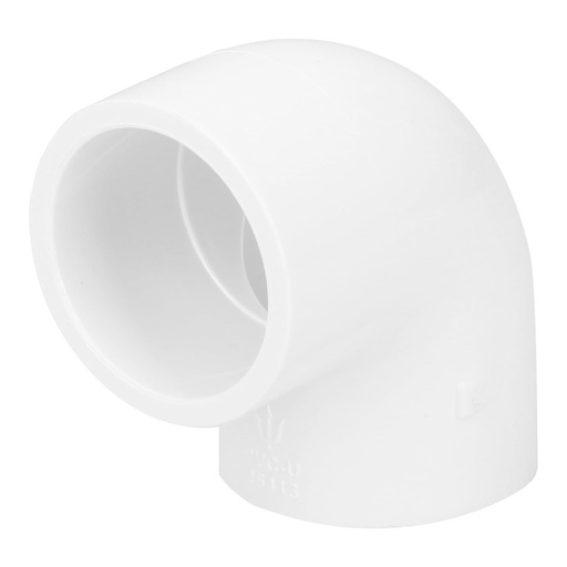 [CO190PVCH] Codo 1" (25 mm) x 90° De PVC Hidráulico [CO190PVCH]