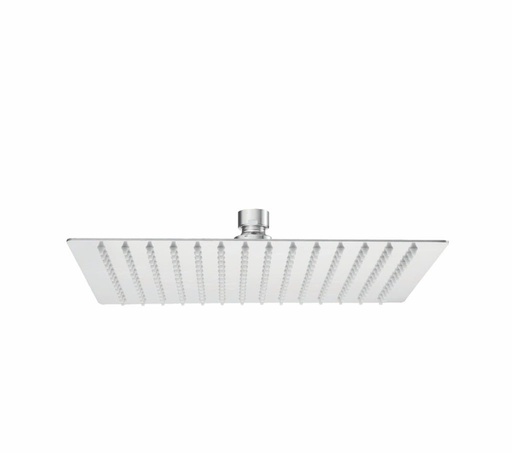 [RC11] Regadera Cuadrada 8", Acero Inox, Sin Brazo, Meer [RC11]