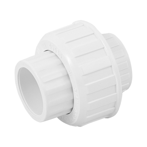 [TUUN34PVCH] Tuerca Unión 3/4" (19 mm), PVC Hidráulico [TUUN34PVCH]
