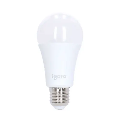 [F10115] Foco/Lámpara LED De 15 W , Luz Fría, E27, A60, Igoto [F10115]