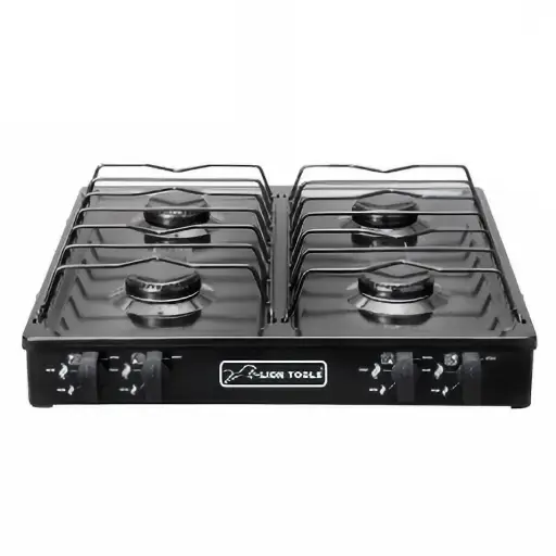 [L0431] Estufa De Gas, 4 Quemadores, De Sobreponer, Varios Colores, Porcelanizada, Mod 311, Lion Tools [L0431]