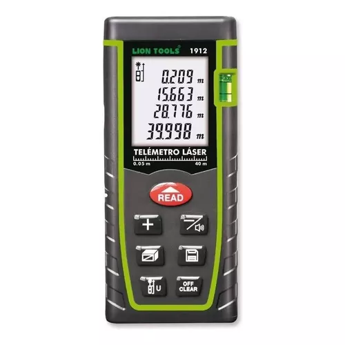 [L1912] Telemetro Laser 40 Metros, Lion Tools [L1912]