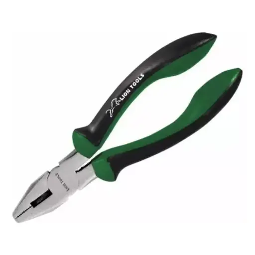 [L2755] Pinza Electricista 8", Mango Antiderrapante, Lion Tools [L2755]