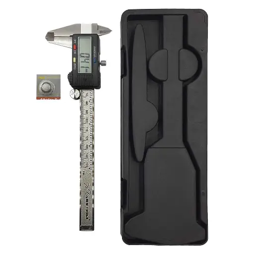 [L2873] Calibrador Vernier De 6", Digital, Std y mm, Con Estuche, Lion Tools [L2873]