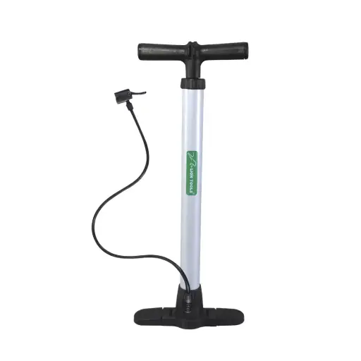 [L2901] Bomba De Aire Manual Para Inflar 20", 120 PSI, Cromado, Lion Tools [L2901]