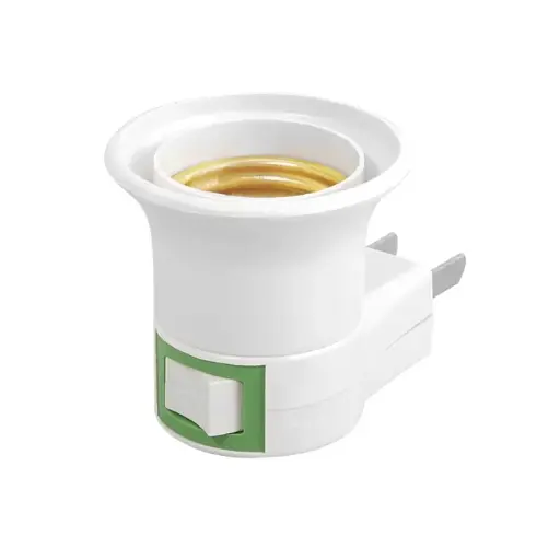 [L3163] Base De Portalámpara E27 Con Clavija E Interruptor, Lion Tools [L3163]
