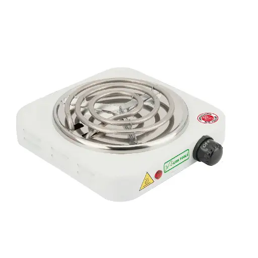 [L5386] Parrilla Eléctrica De 1 Quemador, Cuadrada, Con Termostato, Lion Tools [L5386]