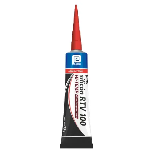 [3SRT00240] Silicón Negro Para Altas Temperaturas 75 g, RTV 100, Automotriz, Pennsylvania [3SRT00240]