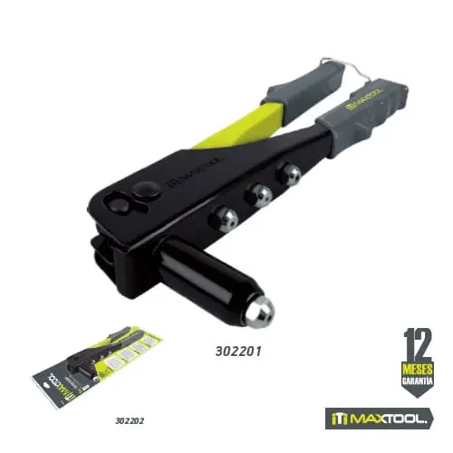 [302201] Remachadora 10", Semi Profesional, Boquilla Intercambiable, Aksi [302201]