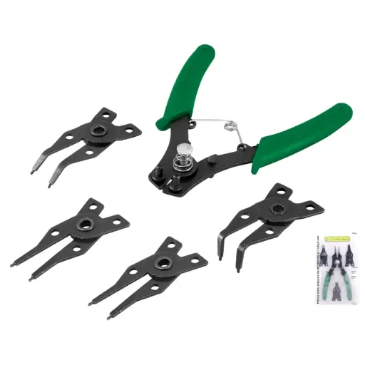 [L2766] Pinza Para Anillos De Retención, 6", 4 Cabezas, Lion Tools [L2766]