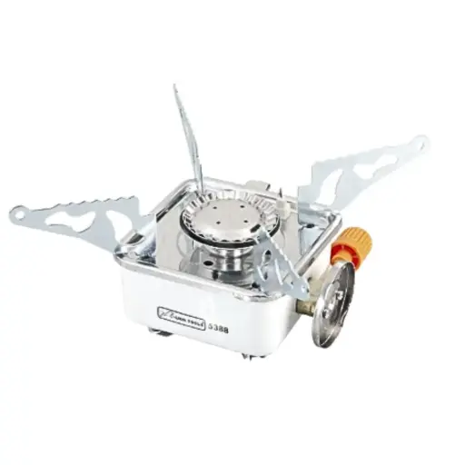 [L5388] Estufa Mini Portátil, Encendido Electrónico, Lata 1/4 Vuelta, Lion Tools [L5388]