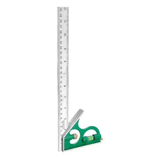 [L0872] Escuadra 12" De Combinación Con Punzón Para Marcar, Lion Tools [L0872]